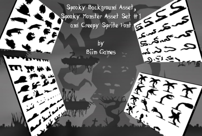 Spooky Monsters Asset Set #1 main cover image
